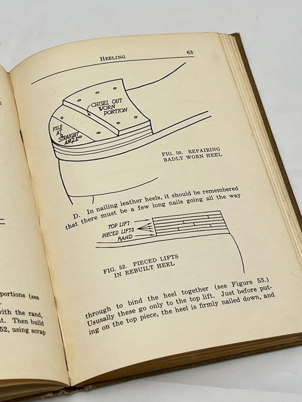 Antique Book “Shoe Repairing” by Paul E Klein - 100 years old